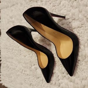 Authentic Christian Louboutin Heels (So Kate) Size 37